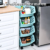 4 Layer Fruit Vegetable Organizer Storage Basket Multifunctional High Capacity Stackable Hollow-out for Kitchen - Image 2