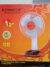 Kennede KN‑2932S Rechargeable Table Fan 12 Inch – Orange & Green - Image 3