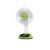 Kennede KN‑2932S Rechargeable Table Fan 12 Inch – Orange & Green - Image 2